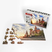 Фигурный деревянный пазл "Москва" Citypuzzles