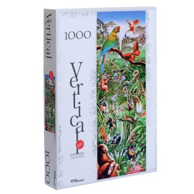 Пазл "Джунгли" панорама, 1000 элементов