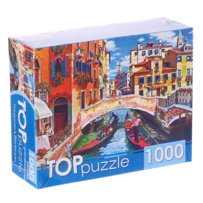 Пазлы 1000 элементов «Гондолы в Венеции»