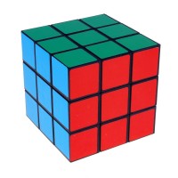 Кубик 3x3 Большой Черный 75 мм
