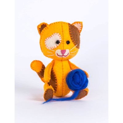 Набор для шитья игрушки "Котёнок Рыжик"