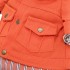 Басик в оранжевой куртке и штанах, 19 см