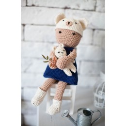 Набор для вязания Амигуруми Мягкая игрушка "Девочка Софья"