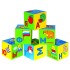Набор развивающих мягких кубиков "Азбука в картинках", 6 кубиков Мякиши