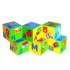 Набор развивающих мягких кубиков "Азбука в картинках", 6 кубиков Мякиши