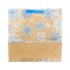 Пакет крафтовый квадратный "С Новым Годом" 30×30×12 см синий
