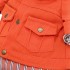 Басик в оранжевой куртке и штанах, 25 см