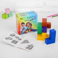 Игра Никитина развивающая "Кубики для всех" (деревянные, Световид)