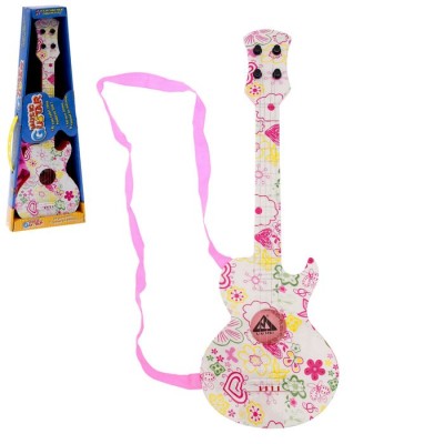 Игрушка музыкальная гитара "Цветочная поляна"