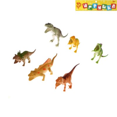 Набор динозавров "Диноленд" 6 фигурок
