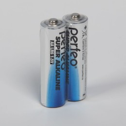 Батарейка АА пальчиковая Алкалиновая Perfeo Super Элемент питания LR6-2S