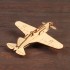 Деревянный конструктор «Военный самолёт И-16»