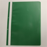 Папка-скоросшиватель зеленый, с перфорацией