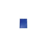 Папка на резинке непрозрачная синяя 0,35мкм