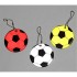 Брелок-подвеска светоотражающий Футбольный мяч (световозвращатель, светоотражатель, фликер, бликер)