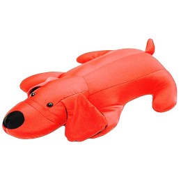 Мягкая игрушка-подушка-антистресс Собака Патрик оранжевая 32 см
