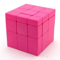 Зеркальный кубик MIRROR Blocks 3x3 розовый