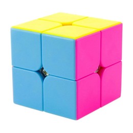 Кубик 2x2 Полноцветный без стикеров