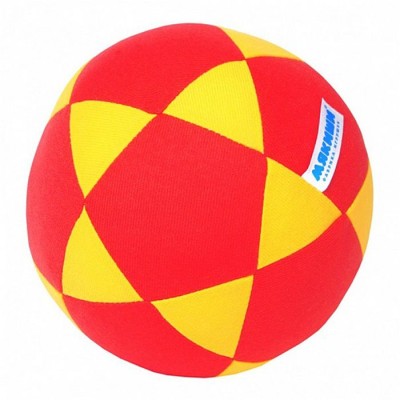 Мяч с погремушкой Звездочка 16 см Мякиши