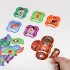 Игра "Виды спорта" логические цепочки, карточки-пазлы для малышей
