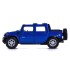 Машина металлическая Hummer H2, 1:40, открываются двери, инерция, цвет синий