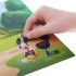 Игра-сказка с многоразовыми наклейками, "Микки и Дональд на ферме", Микки Маус и друзья